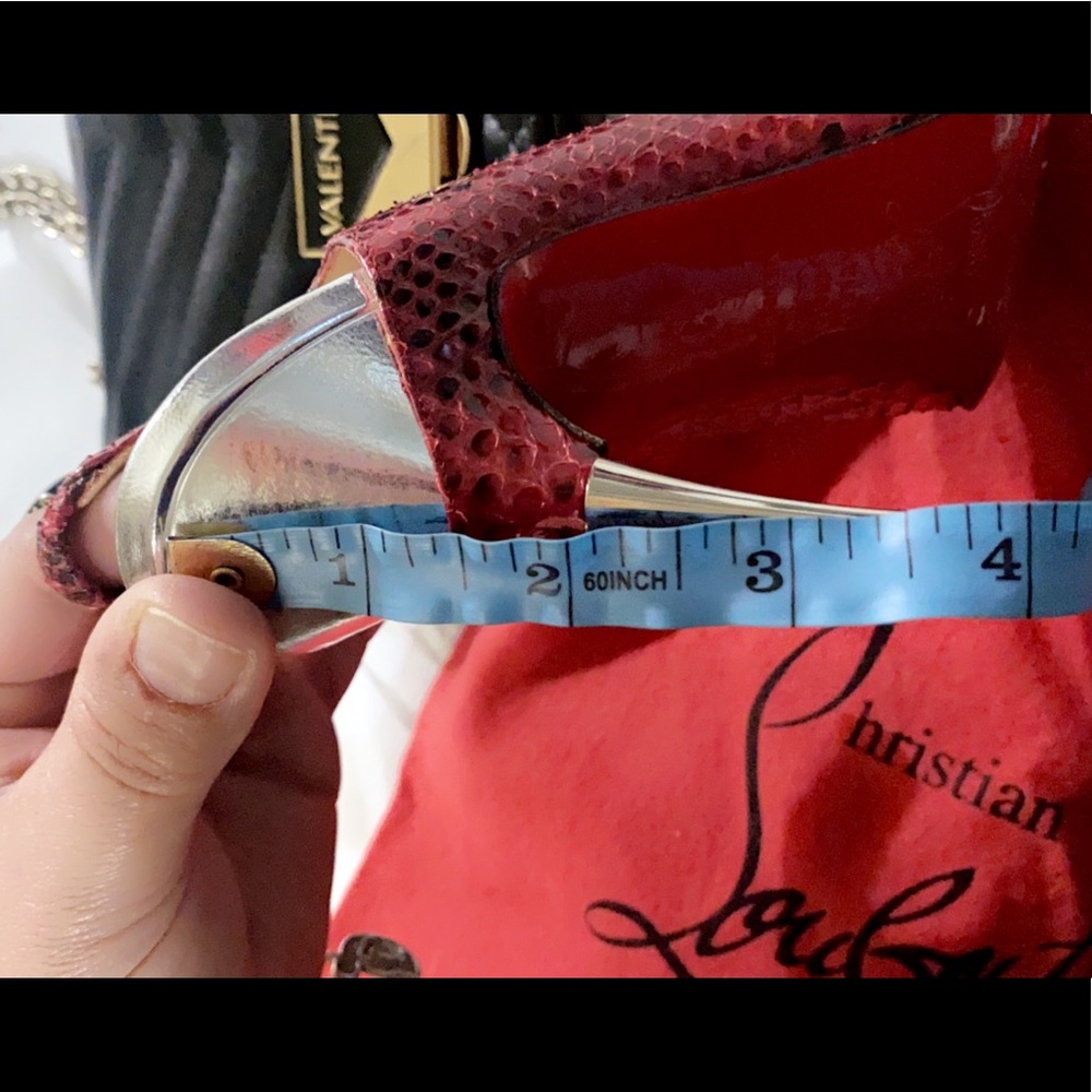 Christian louboutin snake skin “Twist to chat” - Picture 12 of 12